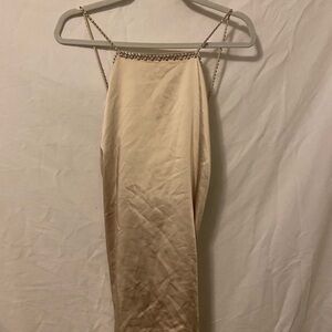 H&M Cream Mini Dress